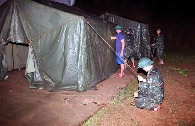 công tác cứu hộ tỉnh Sơn La